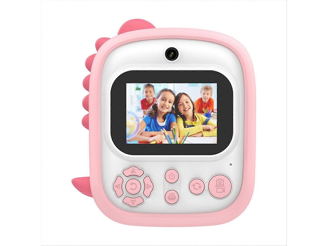 Mini Impressora Com Câmera Infantil, Tela De 2,4 Polegadas, 12mp E Vídeo 1080p.