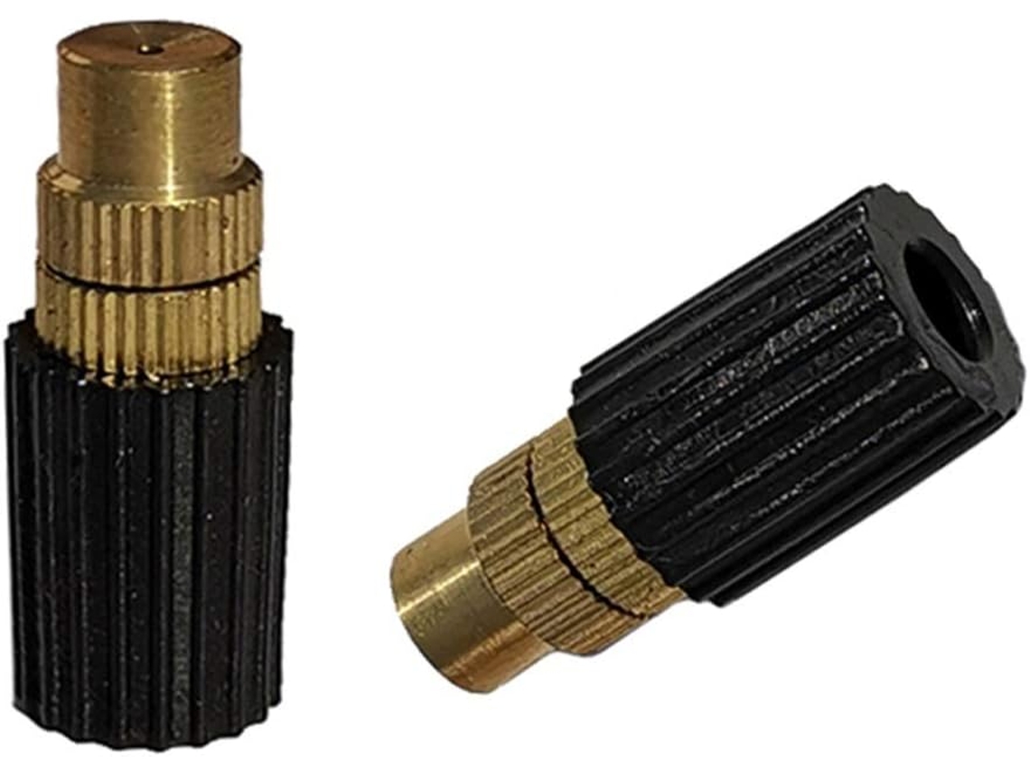 Aspersores para mangueiras de jardim com tubo cobre 6 mm e pulverizador sistema de refrigeração S/MARCA