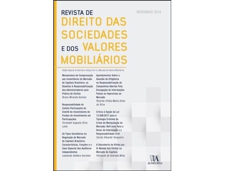 Livro Revista de Direito das Sociedades e dos Valores Mobiliários de Nelson Eizirik, Erasmo Valladão Azevedo et al.