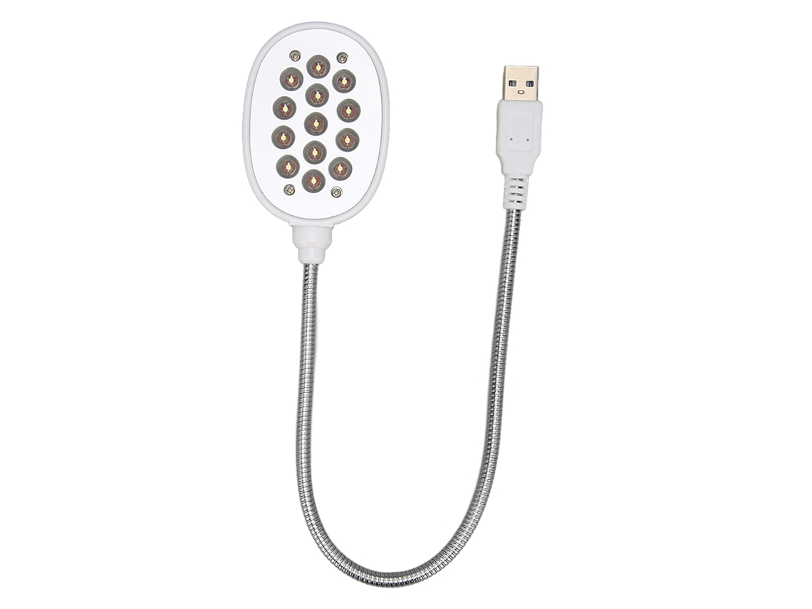 Luz Led Usb (proteção Para Os Olhos Flexível 360 Graus) Luz Para Leitura, Camping E Laptop