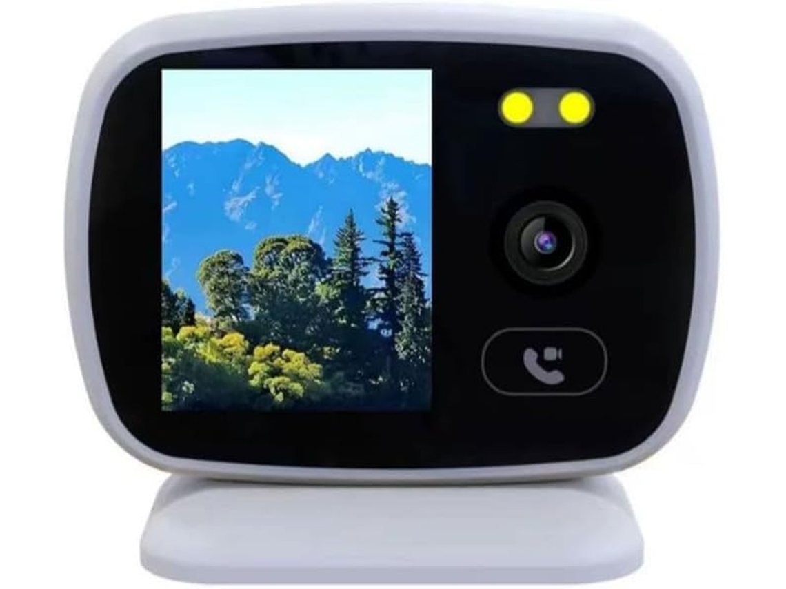 Câmera Ptz Com Wi-fi E Rastreamento Facial, Branca