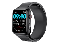 (preto) Smartwatch Com Bomba De Ar E Tela Colorida De 1,91 Polegadas Com Monitoramento De Pressão Arterial.