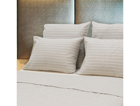 Jogo de Lençóis LAMEIRINHO Lord Cinzento 270x300cm