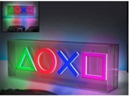 Luz PLAYSTATION de Néon (Outlet Caixa Aberta - LED)