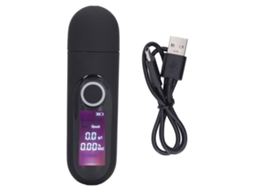 Testador de álcool portátil YURU com sensor de semicondutor e cabo USB