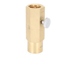 Conector De Válvula De Inflação De Co₂ Laxiscreed Em Latão Para Cervejeiras