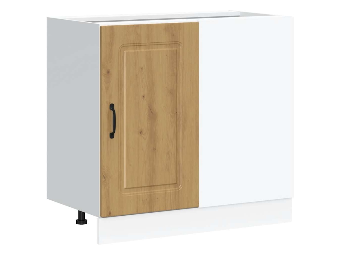 Kitchen Base Cabinet, Kitchen Base Cabinets Vidaxl Marrom Madeira Processada (n/a)