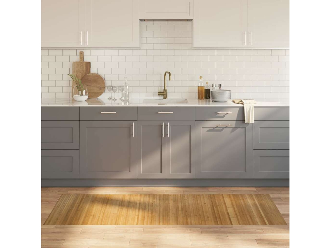 Vidaxl Tapete Retangular 70x200 Cm Bambu Cor Natural