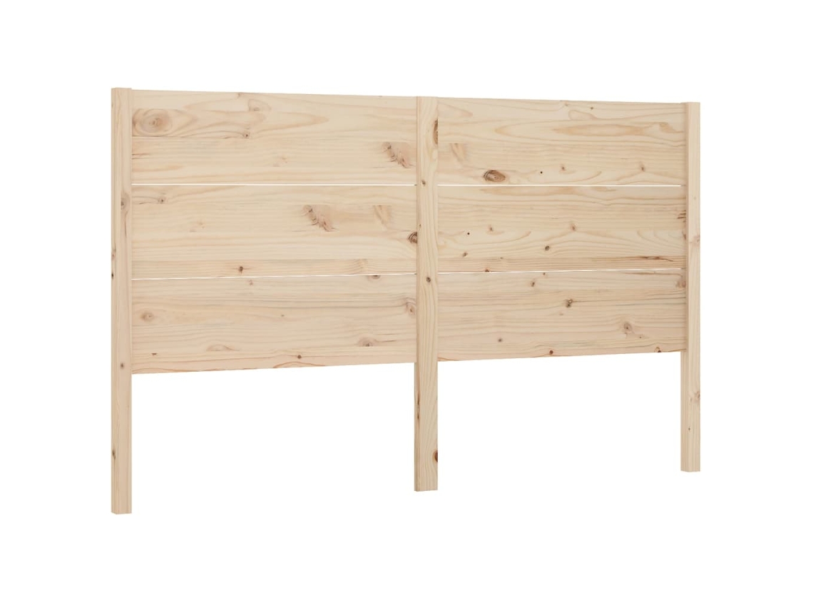 Cabeceira de cama 206x4x100 cm Pinho Maciço MAISON EXCLUSIVE