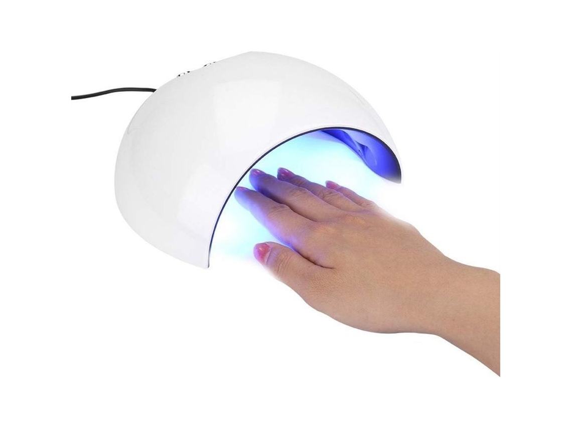 Secador de Unhas Uv Led 36w Ultraportátil com 3 Modos de Timer para Unhas de Mão e Pé