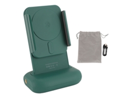Aetheria empunhadura de Câmera para Celular com Controle Remoto Bluetooth e Rotação 90 Graus Verde