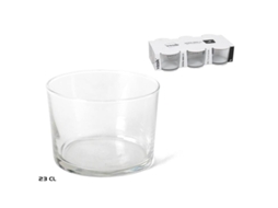 Vasos sidra mini 23cl 6p. lote 6