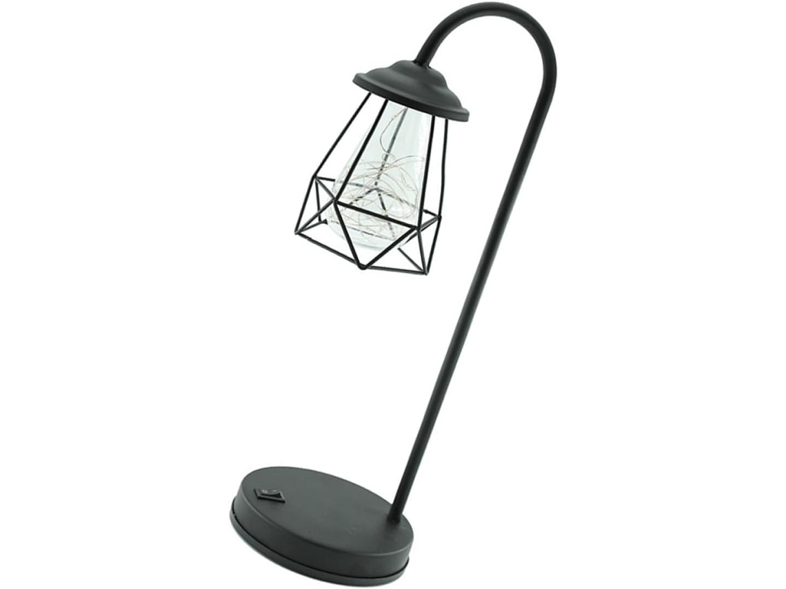 Luminária Noturna Retrô para Casa, Lâmpada Led Decorativa e Criativa, Recarregável Via Usb. SFUSHOS