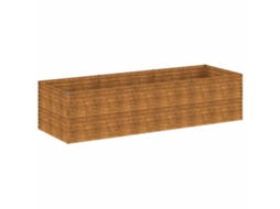 Garden Raised Bed, Garden Raised Beds Vidaxl Marrom Aço (290 X 100 X 69 Cm)