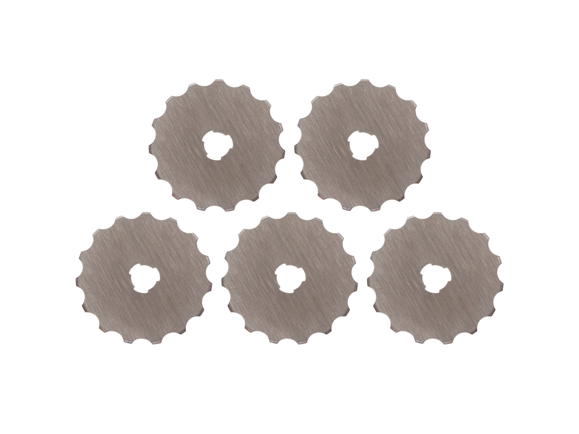 5 Lâminas De Cutter Rotativo 45mm Sks-7 Para Corte De Tecido Papel Costura Eficiênte