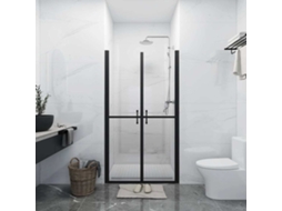 Vidaxl Porta De Duche Esg Transparente (88-91)x190 Cm