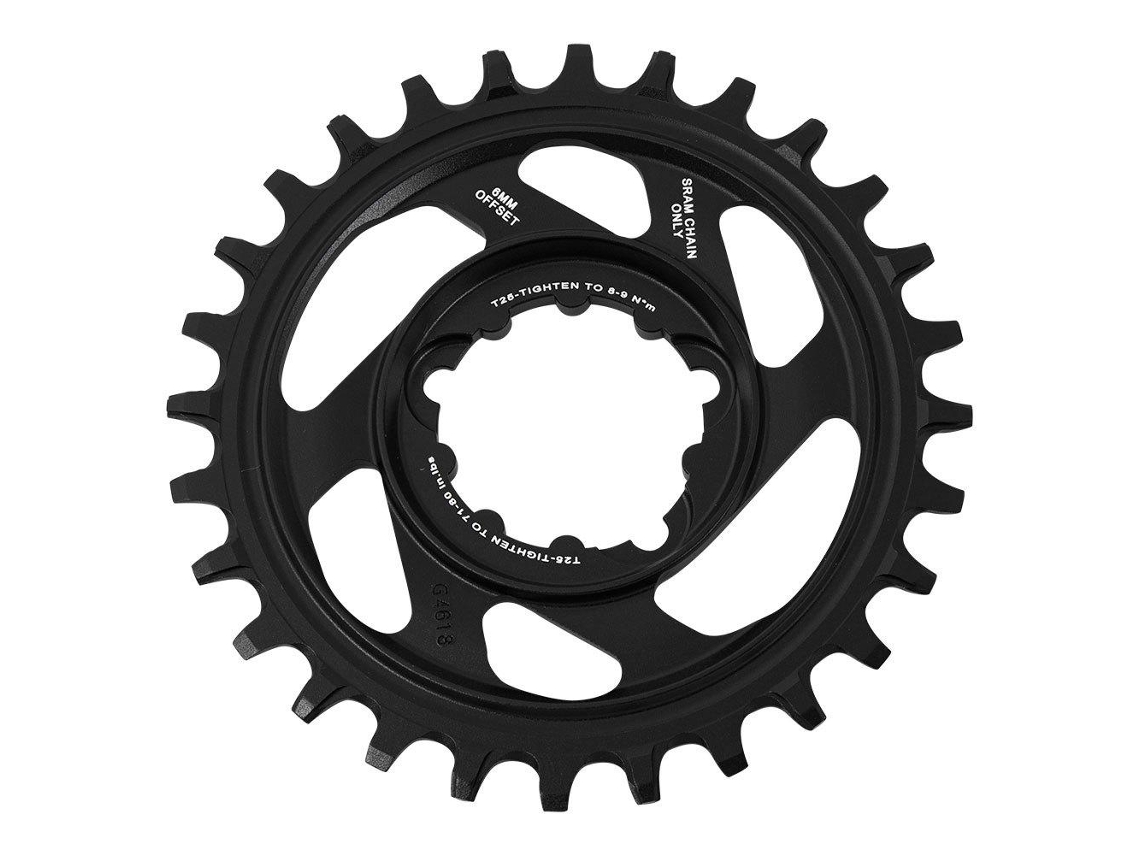 Sram Chain Ring X-Sync Direct Mount 6 Mm Offset Alum