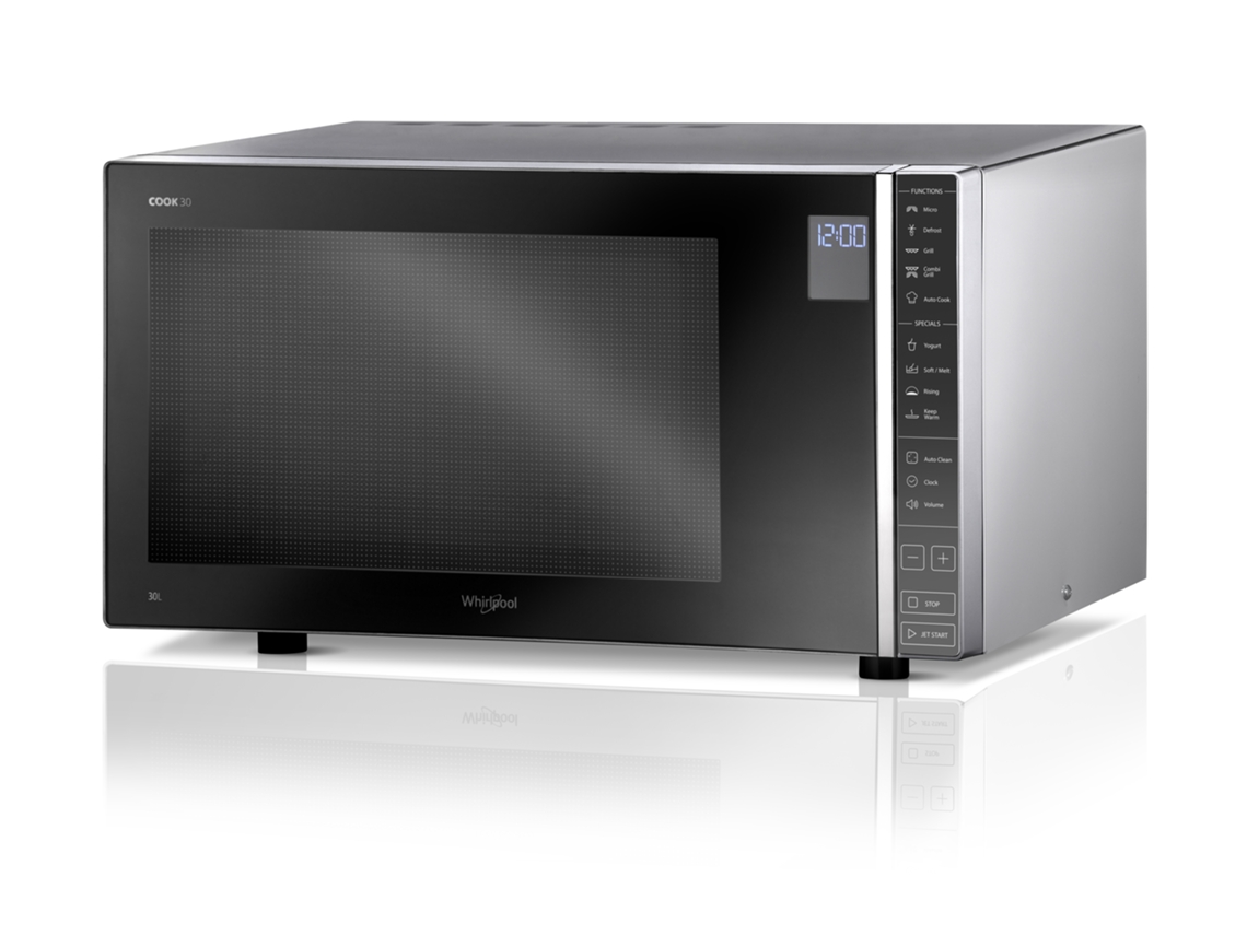 Micro-ondas WHIRLPOOL MWP303M 30L (30 L - Com grill - Inox)