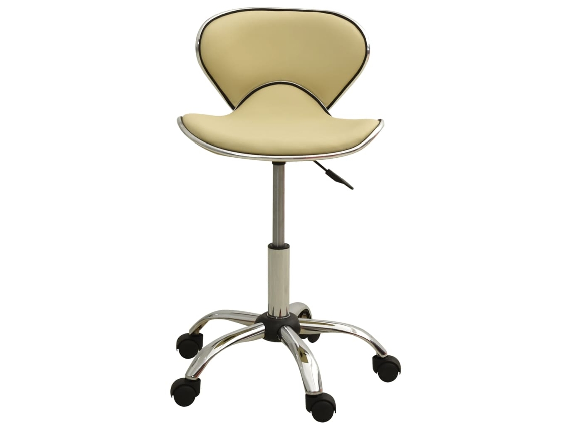 Banco de Salão/spa Couro Artificial Cor Creme MAISON EXCLUSIVE