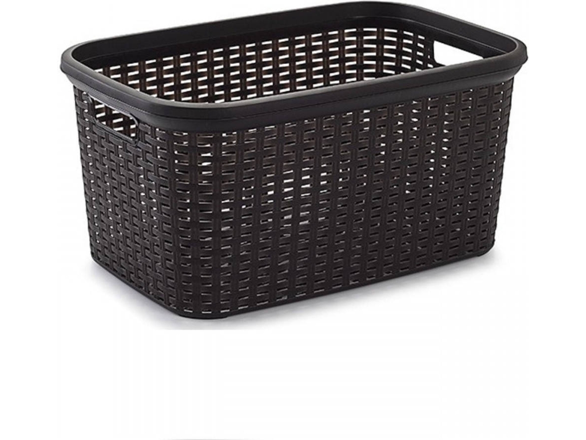 Cesto de Roupa ACAN 35L (Plástico - 53 x 26 x 36 cm)