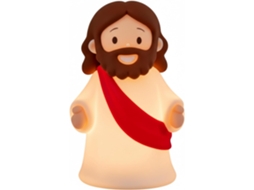 Luz De Jesus, Luminária Noturna 5 Lâmpadas Cristãs Led Suave, Luzes