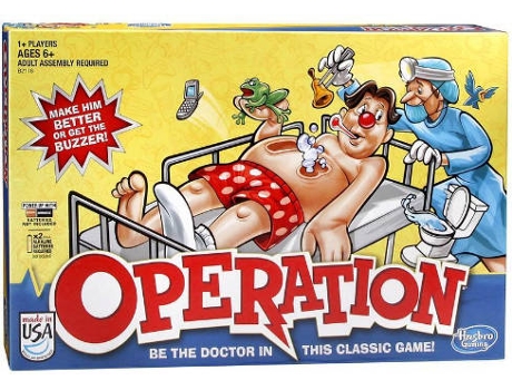 Jogo de Quebra-Cabeças Operação  Operation Game