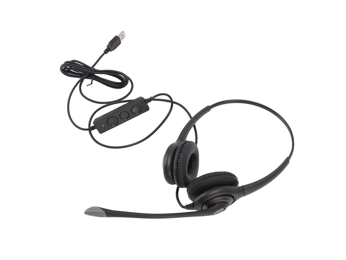 Fone de Ouvido LAXISCREED Usb com Microfone Anti ruído