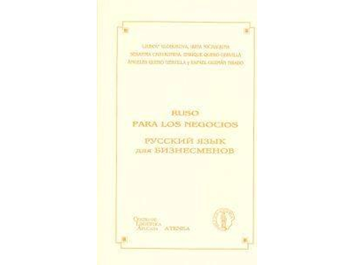 Livro Ruso Para Los Negocios (Espanhol)