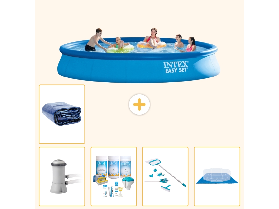 Intex Piscina Easy Set Redonda - 457x84 Cm - 6-peças S20282