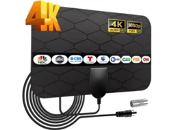 Antena De Tv Digital Hd, Antena De Tv Interna Para Canais Locais, Compatível Com 360 4k 1080p, Tommy01