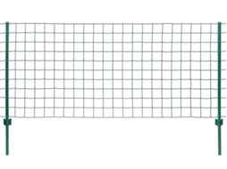 Euro Fence, Euro Fences Vidaxl Verde Aço (20 X 1.2m/100 X 100 Mm)
