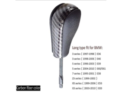 Pernas de Marcha Automática com Alcantara para BMW E39 E46 E53 E60 E61 E63 E64 E81 E82 E87 E90 E91 E92 | S/MARCA
