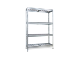 Estanteria Galvanizada 4 Estantes De Rejilla (Incl) AR SHELVING