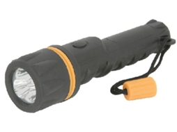 Lanterna LED borracha com 3 LEDs
