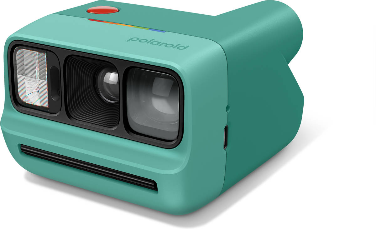 Máquina Fotográfica Instantânea POLAROID Go Gen3 (Azul Esverdeado)