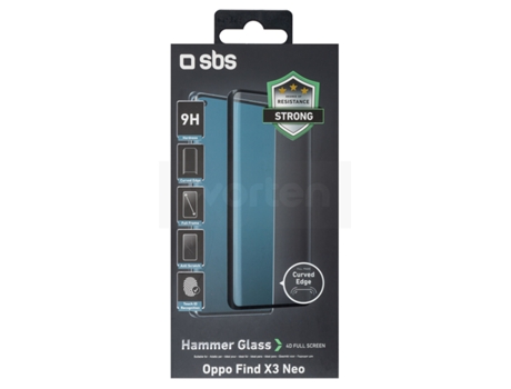 Película de Vidro Oppo Find X3 Neo  FullGlass 4D