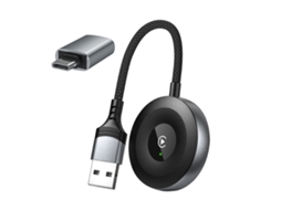 Adaptador Bluetooth ZRUXE Usb/usb c para Carplay sem fios (compatível com Iphone, Wifi+bluetooth, plug and play, 5.8GHz) | ZRUXE