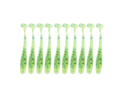10 Peças Isca Artificial Minhoca 5cm Soft Plastic