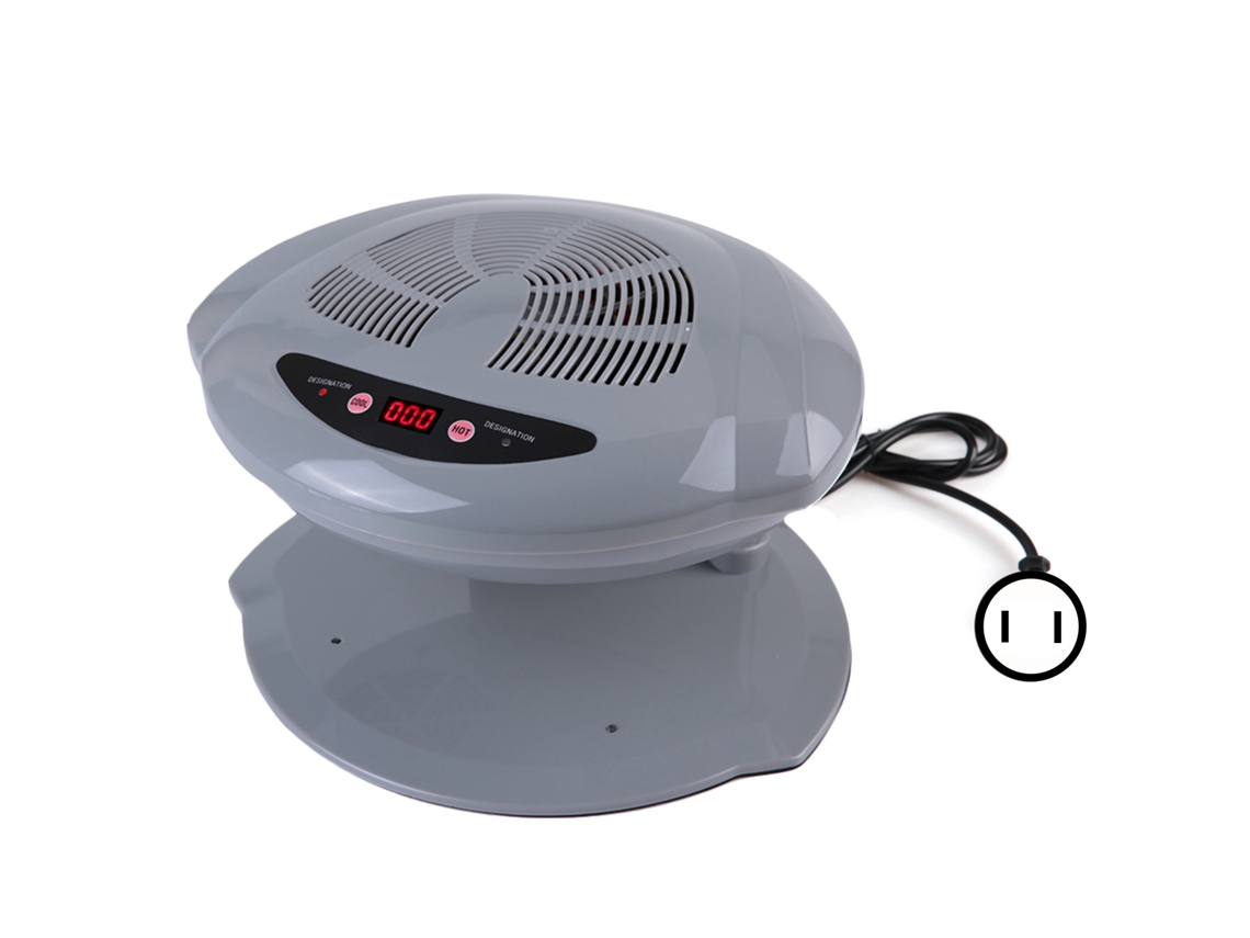 Secador De Esmalte De Uñas 2 En 1 Con Sensor De Temperatura Aire Frío/caliente 400w