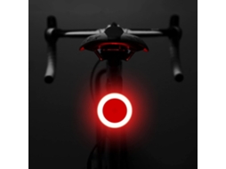 Lurelia Lanterna Traseira, Recarregável Via Usb, Led Vermelha Para Bicicleta ren