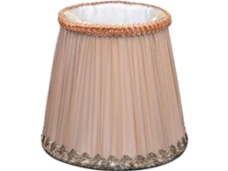 Abajur De Mesa Com Cúpula Tecido, Cristal Para Lustre Estilo Europeu, Luminária Cabeceira.-aquaforge