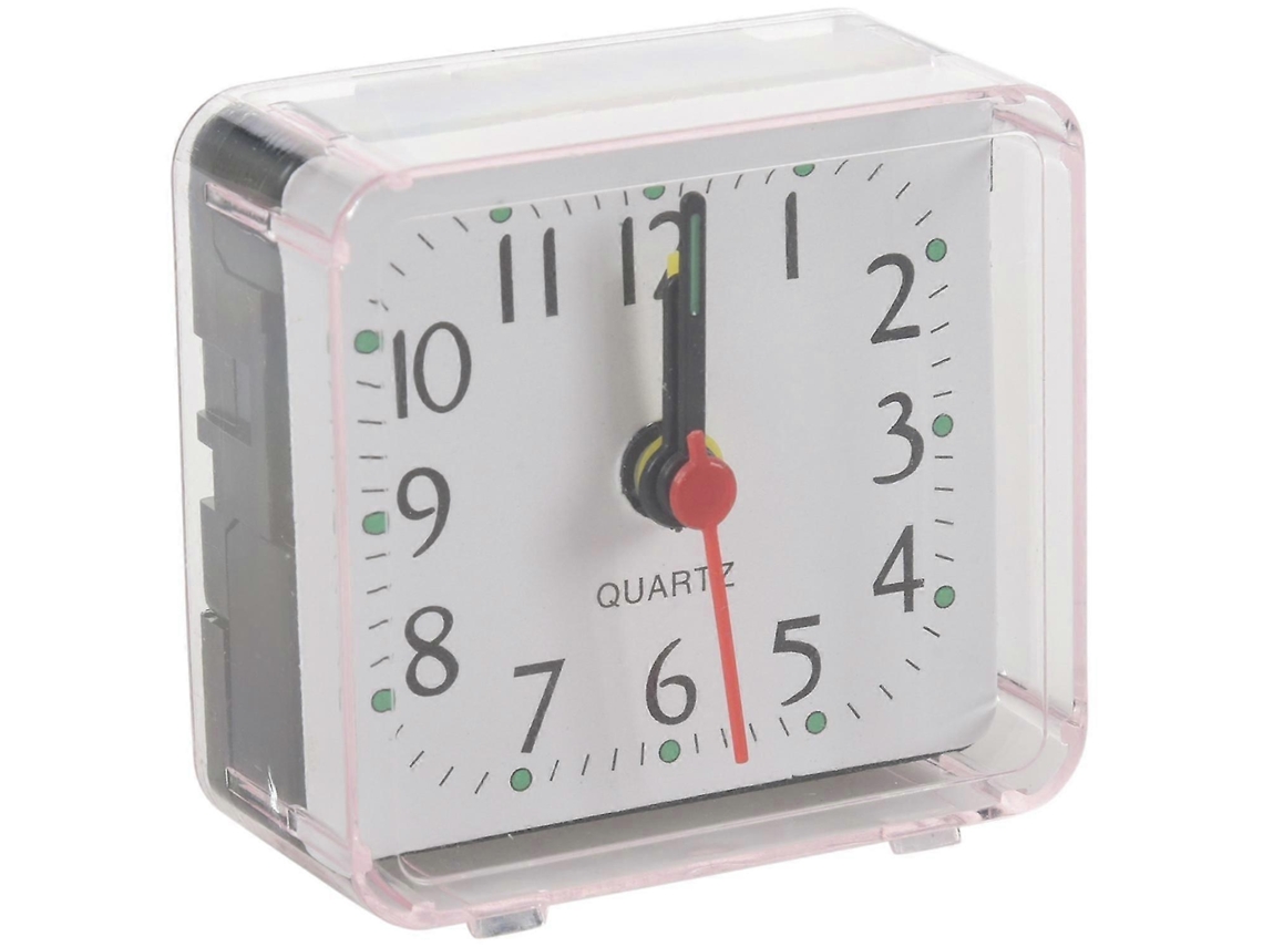 1pcs Portable Cute Mini Multi-function Table Clockswhitewhite