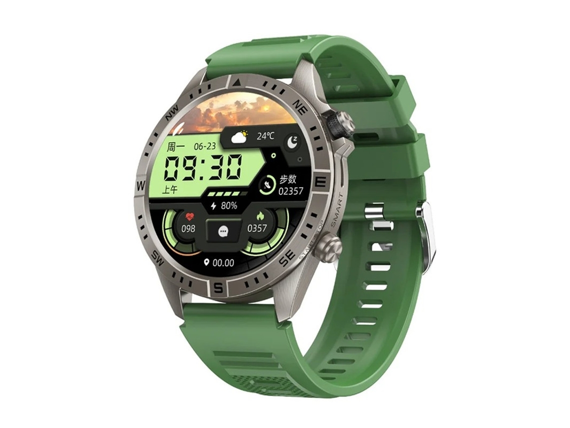 Smartwatch com Chamadas Bluetooth e Notificações Esportivas, Verde, Bestvite