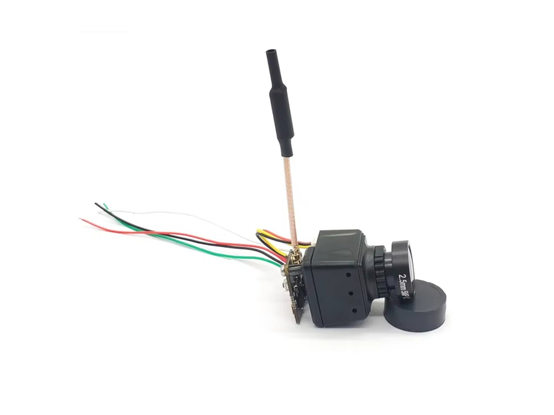 Câmera Fpv Aio Slonwake 5.8g 48ch 400mw Vtx Transmissor Fpv Lente 2.5mm Cmos 1200tvl Suporte Osd Alimentação 2 4s P/ Drones Corrida Fpv MDUG