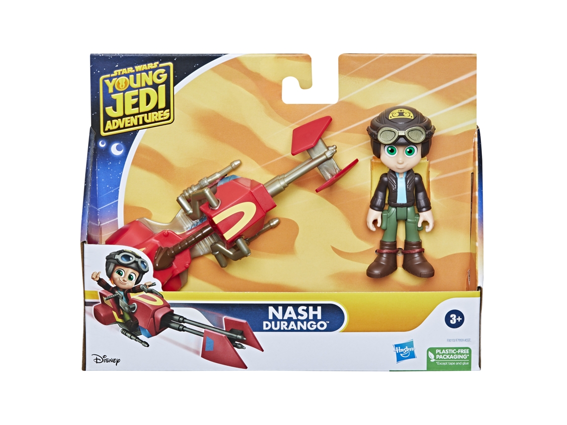 STAR WARS Figura Nash Durango e Moto Speeder STAR WARS (Idade recomendada: 3 anos)