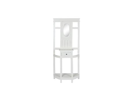 Hall de Entrada HOME ESPRIT Branco Madeira 75 X 31 X 180 Cm