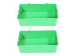 2pcs Bacia De Banho De Papagaio Allinless
