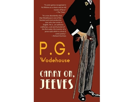 Livro Carry On, Jeeves de P G Wodehouse (Inglês)