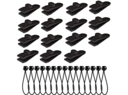 Mola Tensora para Barraca de Camping, Aço Inoxidável, Alta Resistência, Elasticidade, Fivela, Absorção Impacto