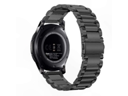 Pulseira de Liga Titânio 24 Mm Pulso com 3 Contas para Smartwatches Compatíveis. GOKOCO